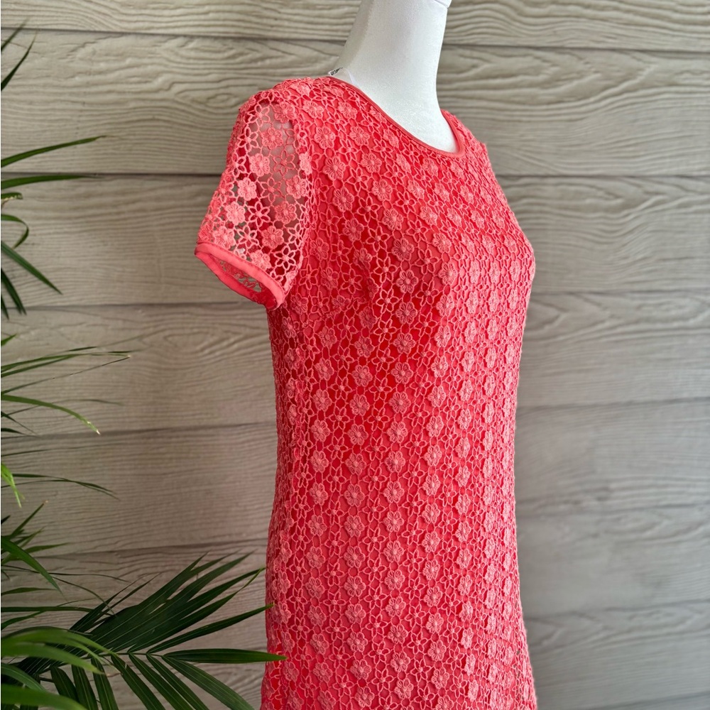 Darlin Coral Lace Dress | Size 7/8 | Never worn